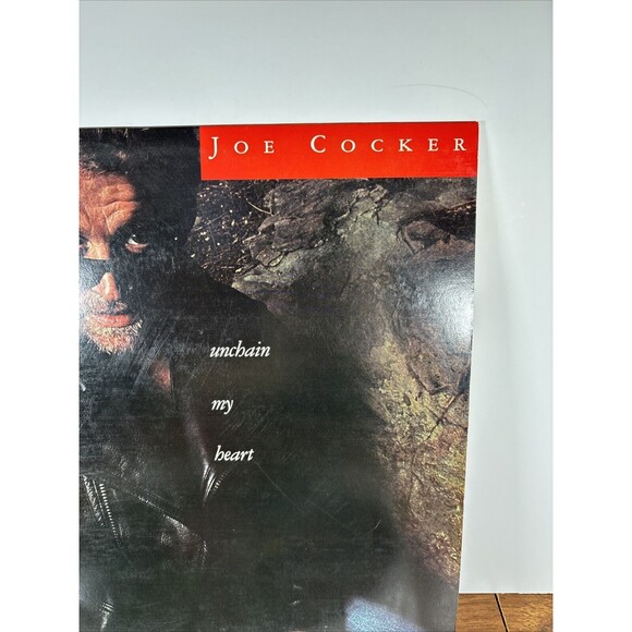 JOE COCKER - Unchain My Heart LP 1987 Vinyl Record VG+/VG+ - Picture 8 of 12